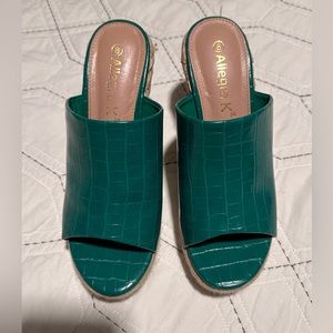 ALLEGRA K Espadrilles Wedges Platform Sandals